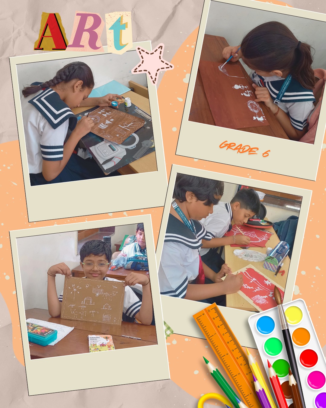 🎨 World Art Day Celebration – Grades 6 to 10 🎨